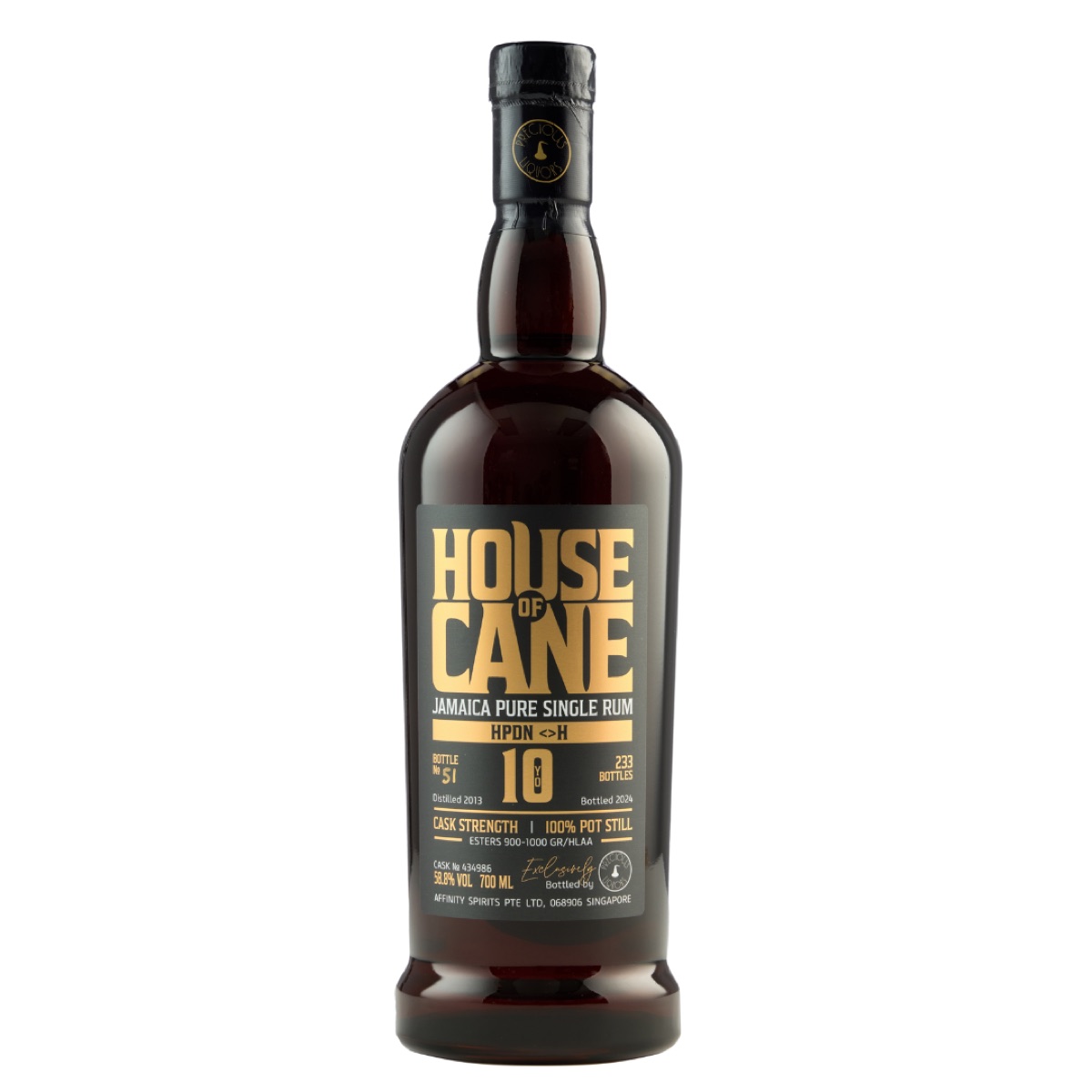 Hampden 2013 10yo bottled for House Of Cane