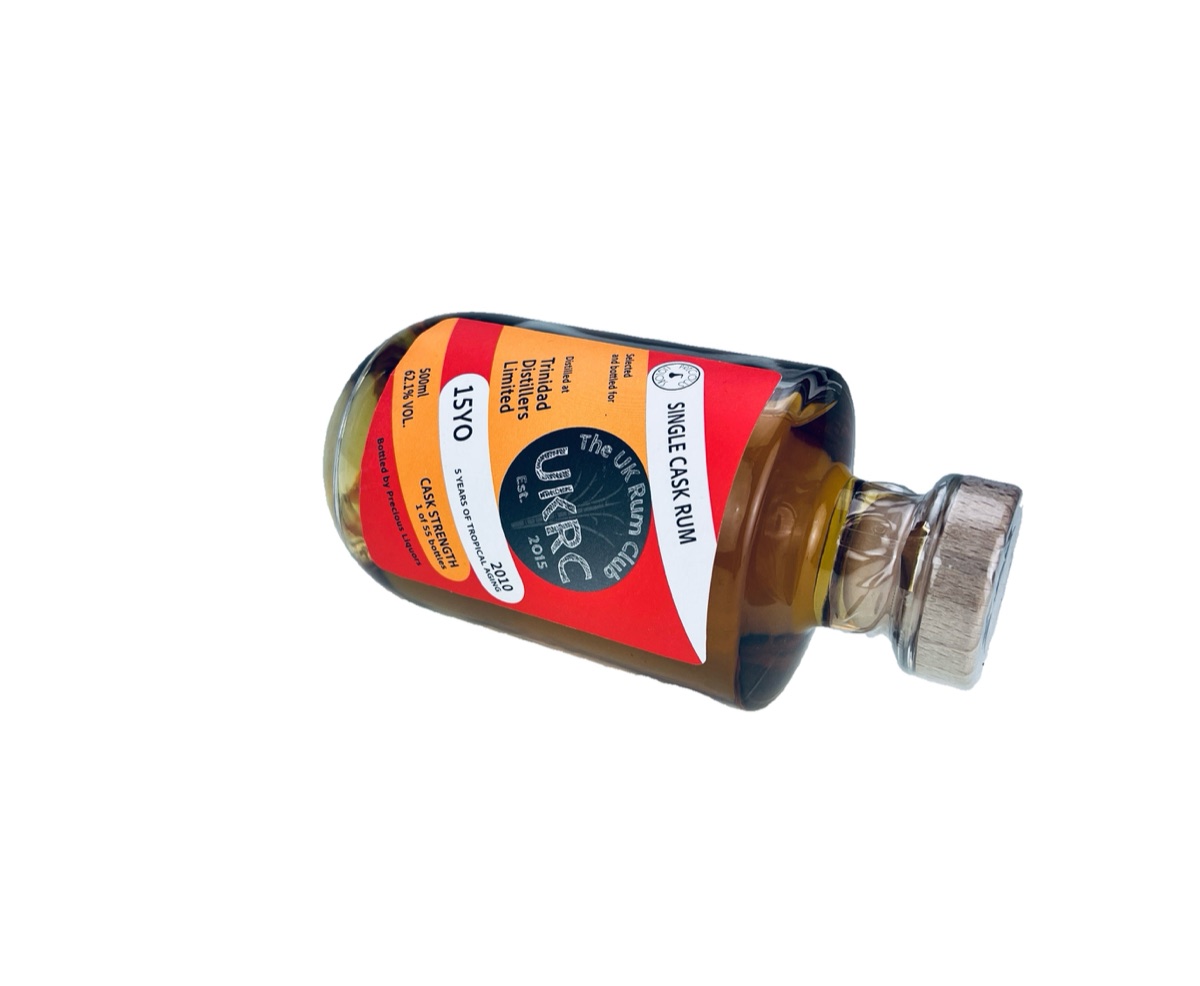 Trinidad Distillers Limited 2010 15YO The UK Rum Club Exclusive PRE-ORDER, image 2 of 2